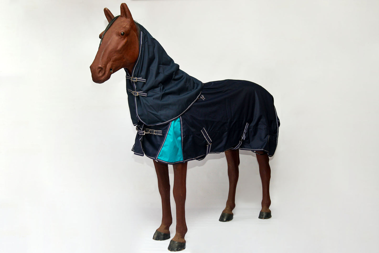 Rainsheet with Neck Navy