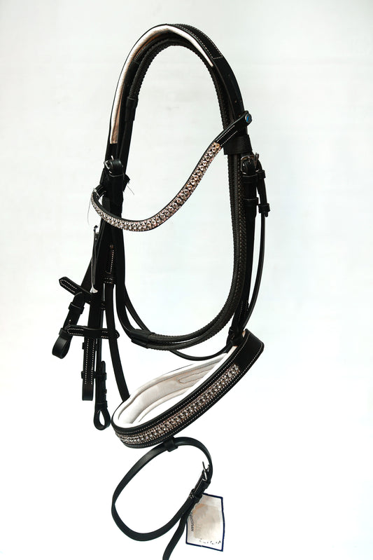 Blue Steel Bridle Diamante
