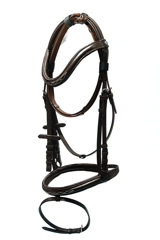 Blue Steel Leather Bridle Economy